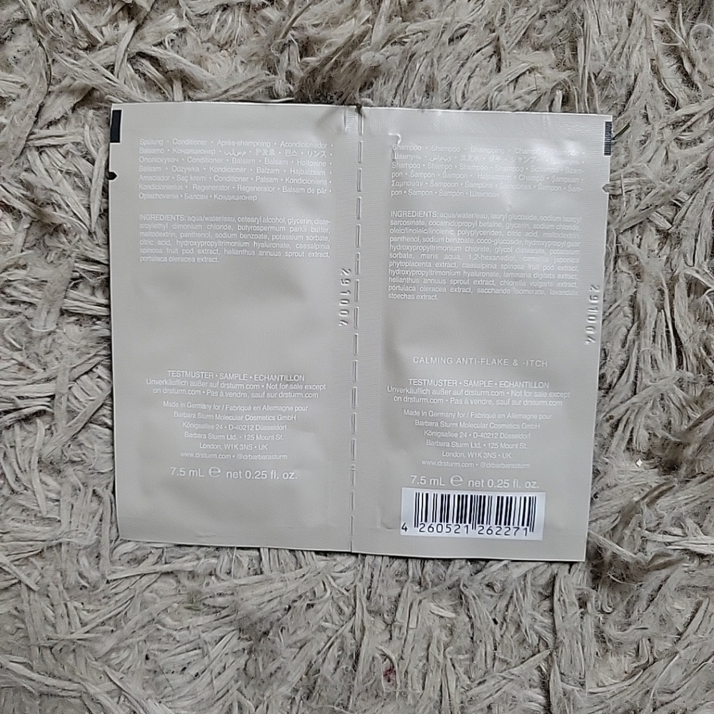 Dr Barbara Sturm Shampoo and Conditioner Sample Travel Sets Lot Bundle Haircare - Picture 3 of 3